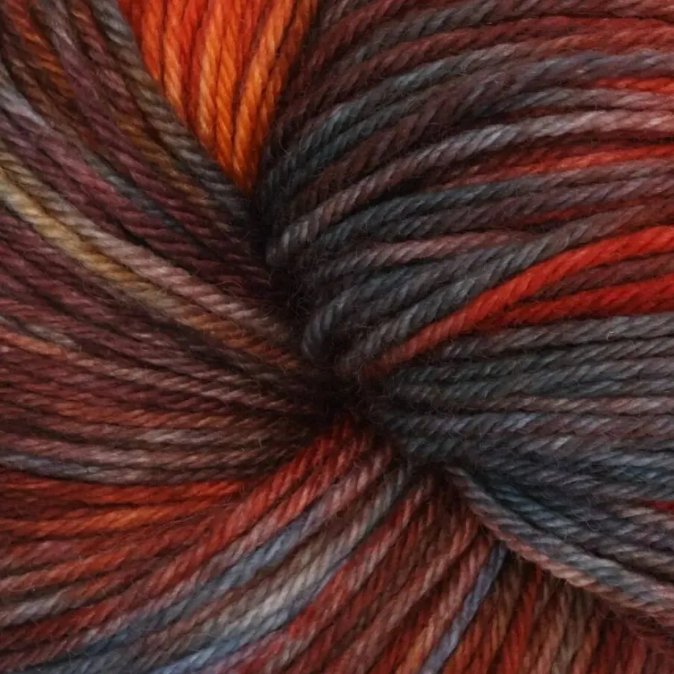 KnitPro Symfonie Premium Hand-Dyed Merino Wool & Polyamide Sock Yarns|Terra Variegated Colors, Include New Colors