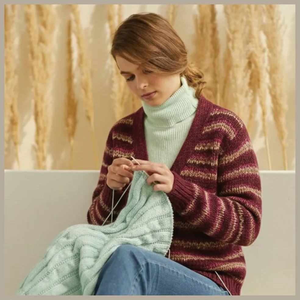 KnitPro Symfonie Premium Hand-Dyed Merino Wool & Polyamide Sock Yarns|Terra Variegated Colors, Include New Colors