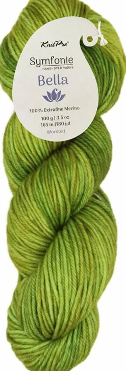 KnitPro Symfonie Premium Hand Dyed Yarn Merino Wool| Bella Variegated Colors, Include New Colors!