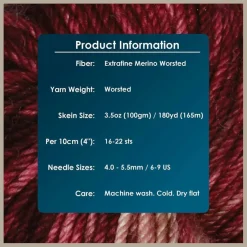 KnitPro Symfonie Premium Hand Dyed Yarn Merino Wool| Bella Variegated Colors, Include New Colors!