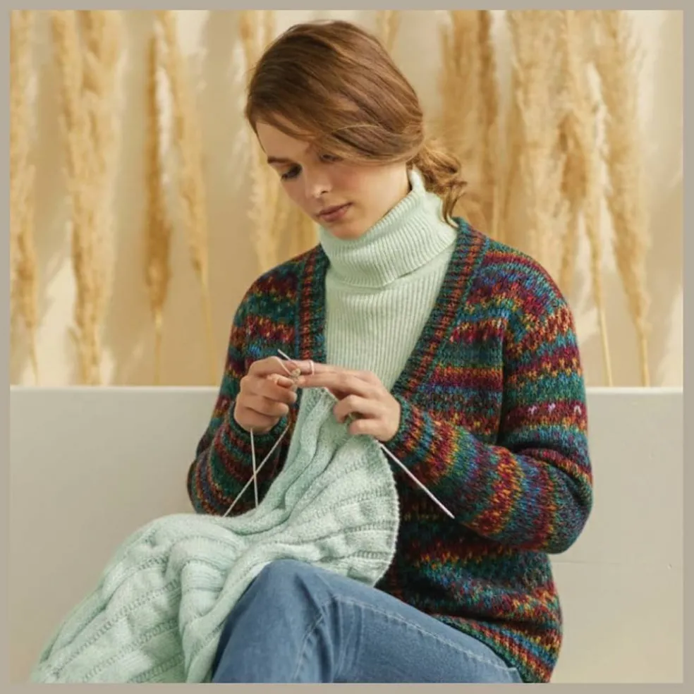 KnitPro Symfonie Premium Hand Dyed Yarn Merino Wool| Bella Variegated Colors, Include New Colors!