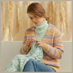 KnitPro Symfonie Premium Hand Dyed Yarn Merino Wool| Bella Variegated Colors, Include New Colors!