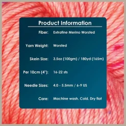 KnitPro Symfonie Premium Hand Dyed Yarn Merino Wool| Bella Variegated Colors, Include New Colors!
