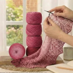 KnitPro Symfonie Premium Hand Dyed Merino & Silk Lace Weight Yarns | Diva