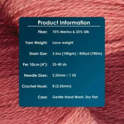 KnitPro Symfonie Premium Hand Dyed Merino & Silk Lace Weight Yarns | Diva