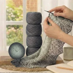 KnitPro Symfonie Premium Hand Dyed Merino & Silk Lace Weight Yarns | Diva
