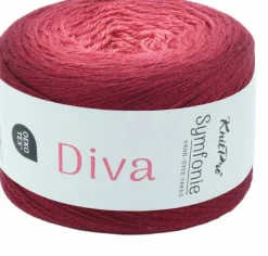KnitPro Symfonie Premium Hand Dyed Merino & Silk Lace Weight Yarns | Diva
