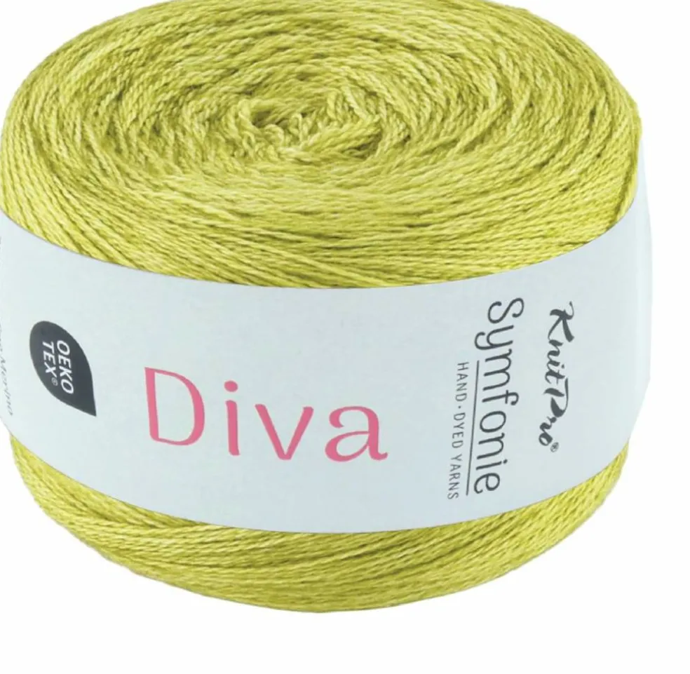 KnitPro Symfonie Premium Hand Dyed Merino & Silk Lace Weight Yarns | Diva