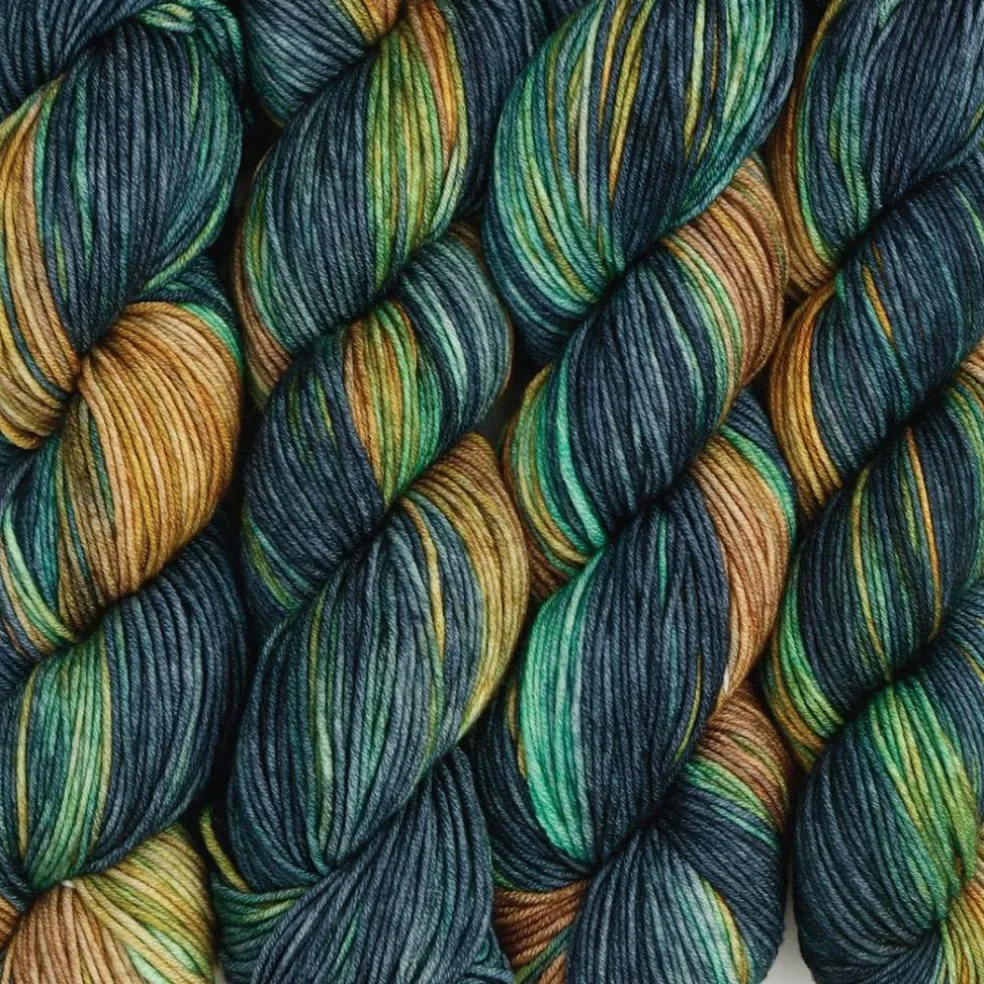 KnitPro Symfonie Premium Hand Dyed Yarn Merino Wool & Silk Blend| Luna