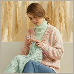 KnitPro Symfonie Premium Hand Dyed Yarn Merino Wool & Silk Blend| Luna