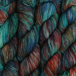 KnitPro Symfonie Premium Hand Dyed Yarn Merino Wool & Silk Blend| Luna