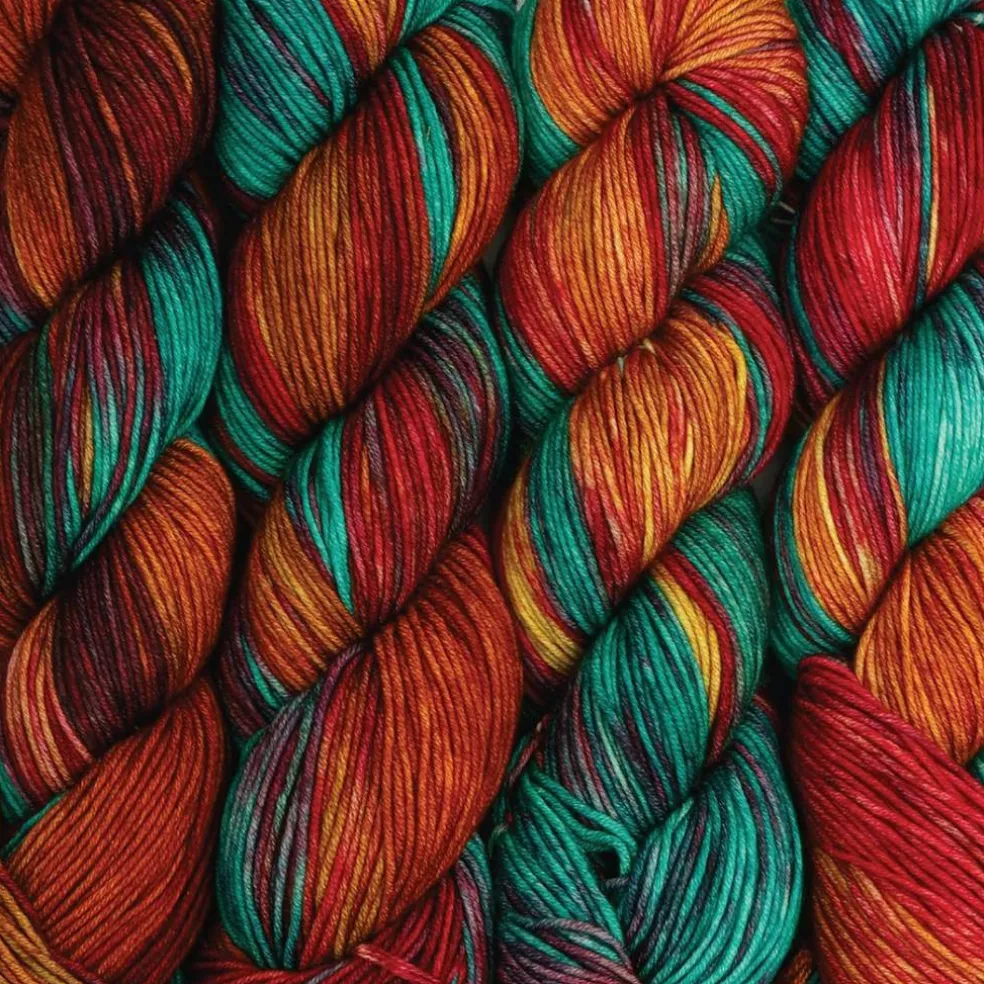 KnitPro Symfonie Premium Hand Dyed Yarn Merino Wool & Silk Blend| Luna