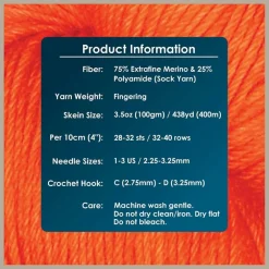 KnitPro Symfonie Premium Hand-Dyed Merino Wool & Polyamide Sock Yarns|Terra