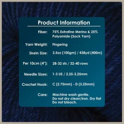 KnitPro Symfonie Premium Hand-Dyed Merino Wool & Polyamide Sock Yarns|Terra