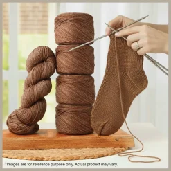 KnitPro Symfonie Premium Hand-Dyed Merino Wool & Polyamide Sock Yarns|Terra