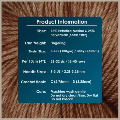 KnitPro Symfonie Premium Hand-Dyed Merino Wool & Polyamide Sock Yarns|Terra