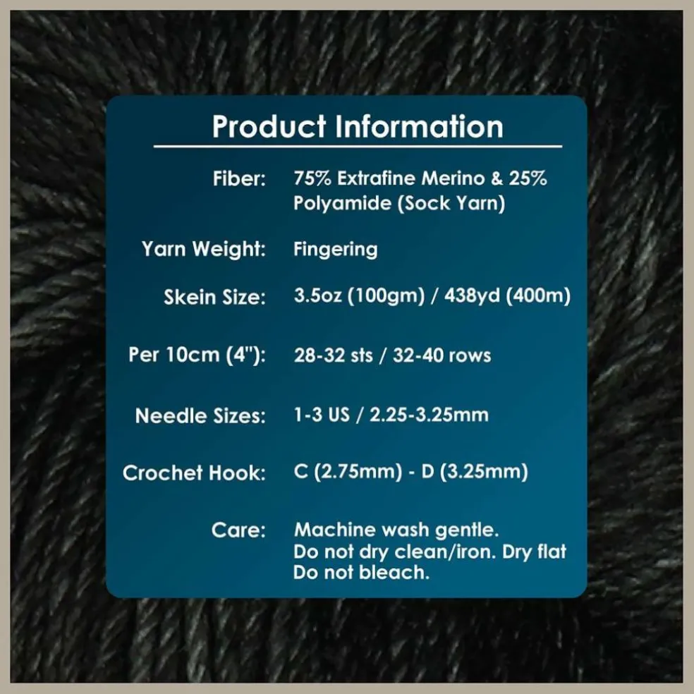 KnitPro Symfonie Premium Hand-Dyed Merino Wool & Polyamide Sock Yarns|Terra