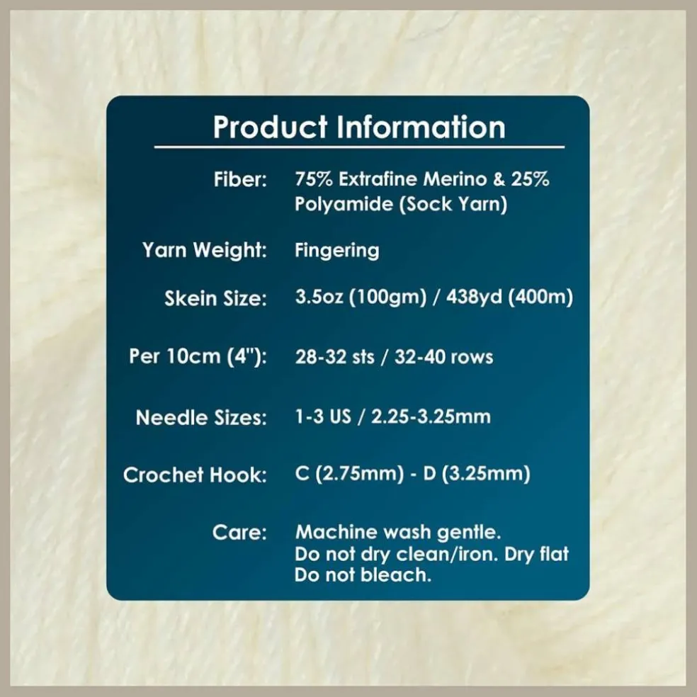 KnitPro Symfonie Premium Hand-Dyed Merino Wool & Polyamide Sock Yarns|Terra