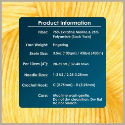 KnitPro Symfonie Premium Hand-Dyed Merino Wool & Polyamide Sock Yarns|Terra