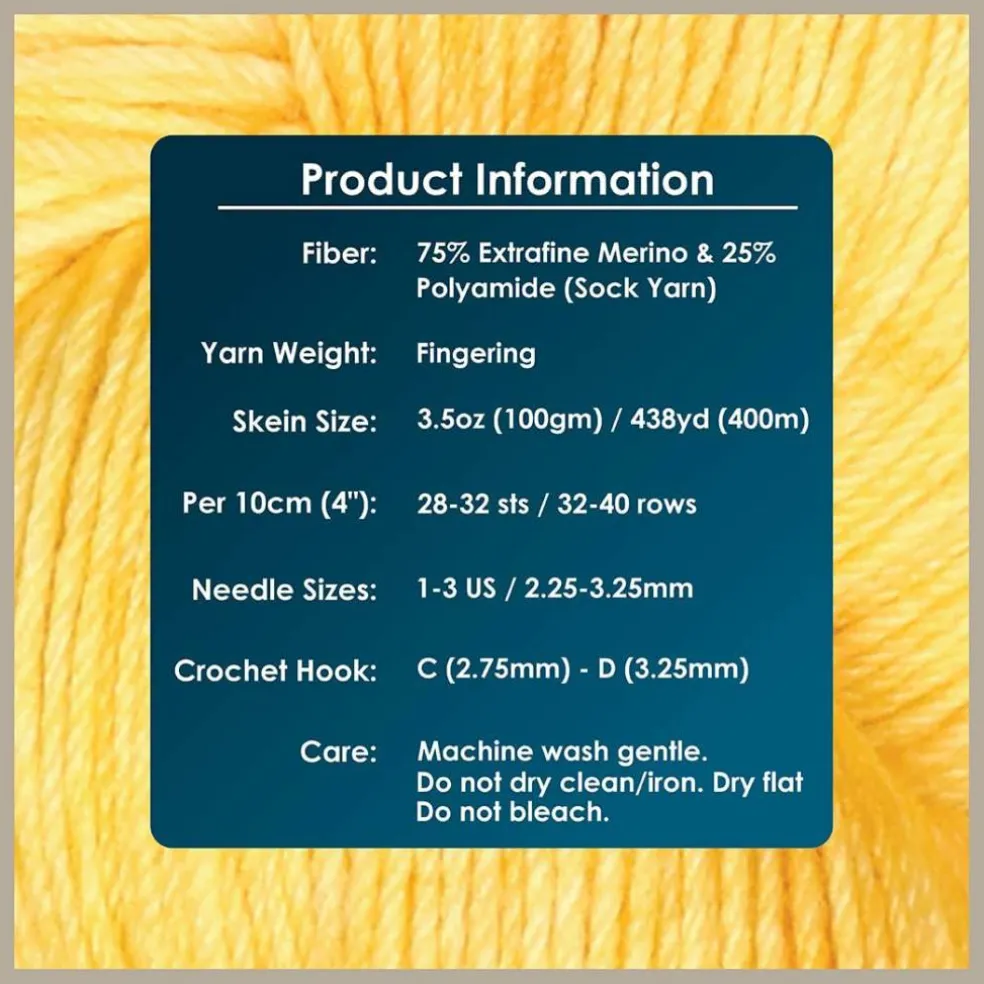 KnitPro Symfonie Premium Hand-Dyed Merino Wool & Polyamide Sock Yarns|Terra