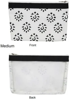Knitter's Pride Amber Fabric & Vinyl Zipper Pouch - Small, Medium or Large
