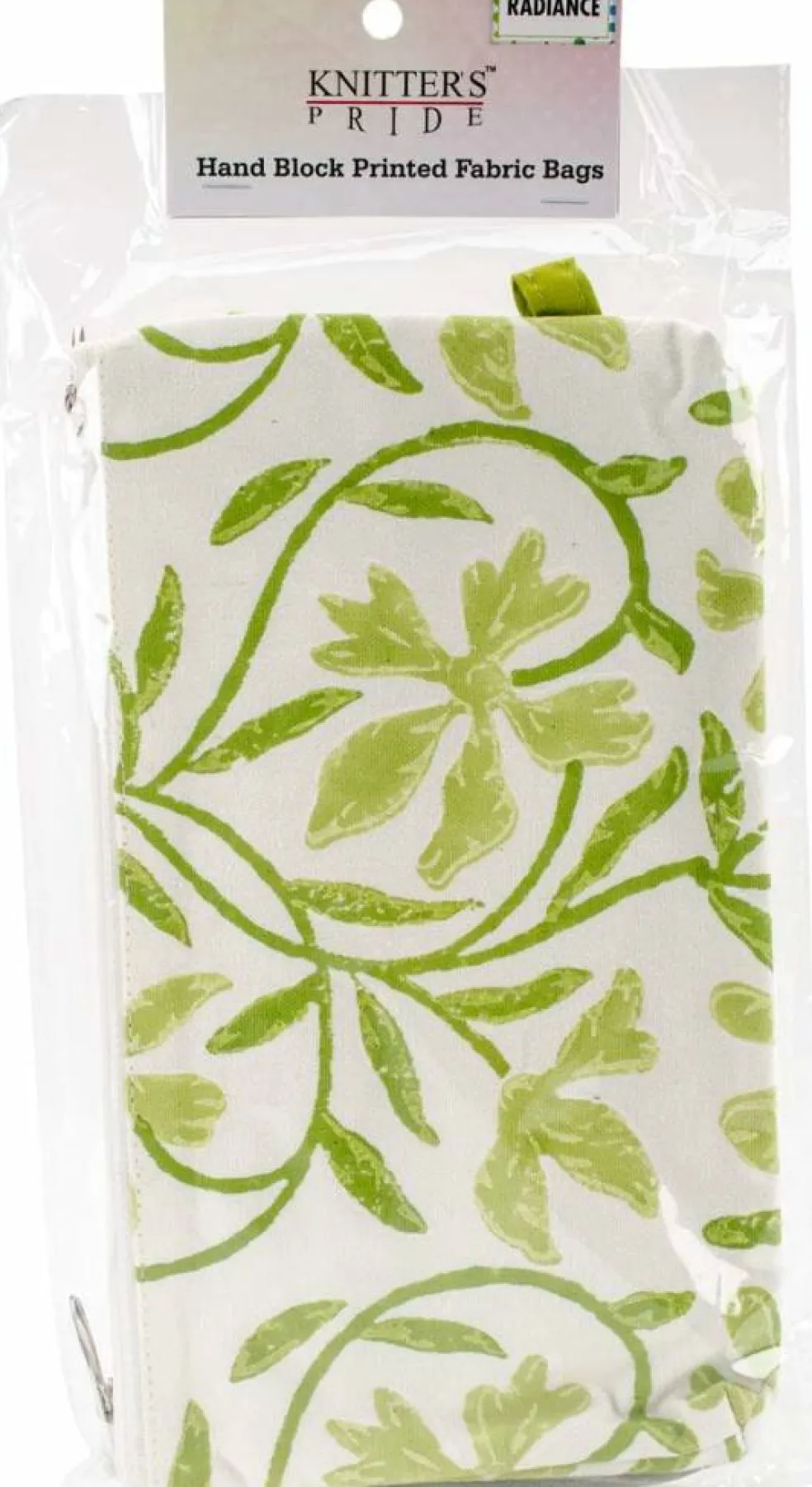 Knitter's Pride Radiance Radiance Full Fabric Double Zipper Pouch - Small or Large