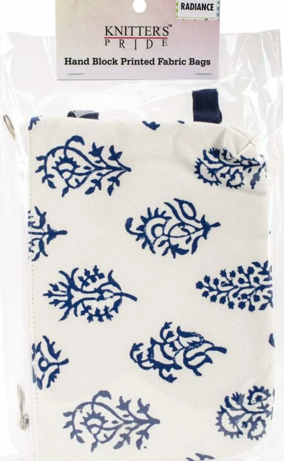 Knitter's Pride Radiance Radiance Full Fabric Double Zipper Pouch - Small or Large