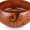 Knitting Yarn Bowl with Holes Storage Handmade(Classic)