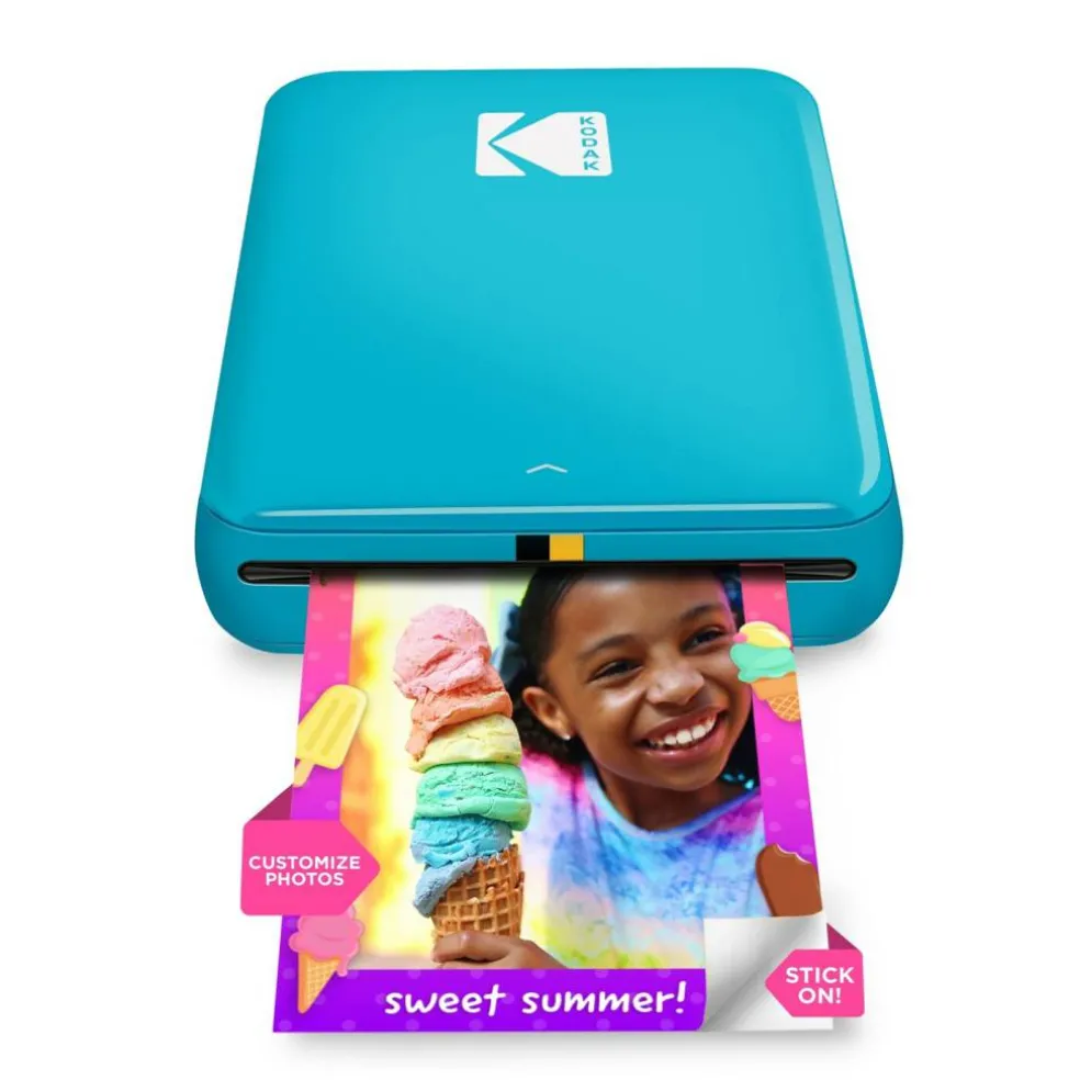 Kodak Step Mobile Instant Photo Printer 2x3" & Zink Photo Paper (75 Sheets) Bundle