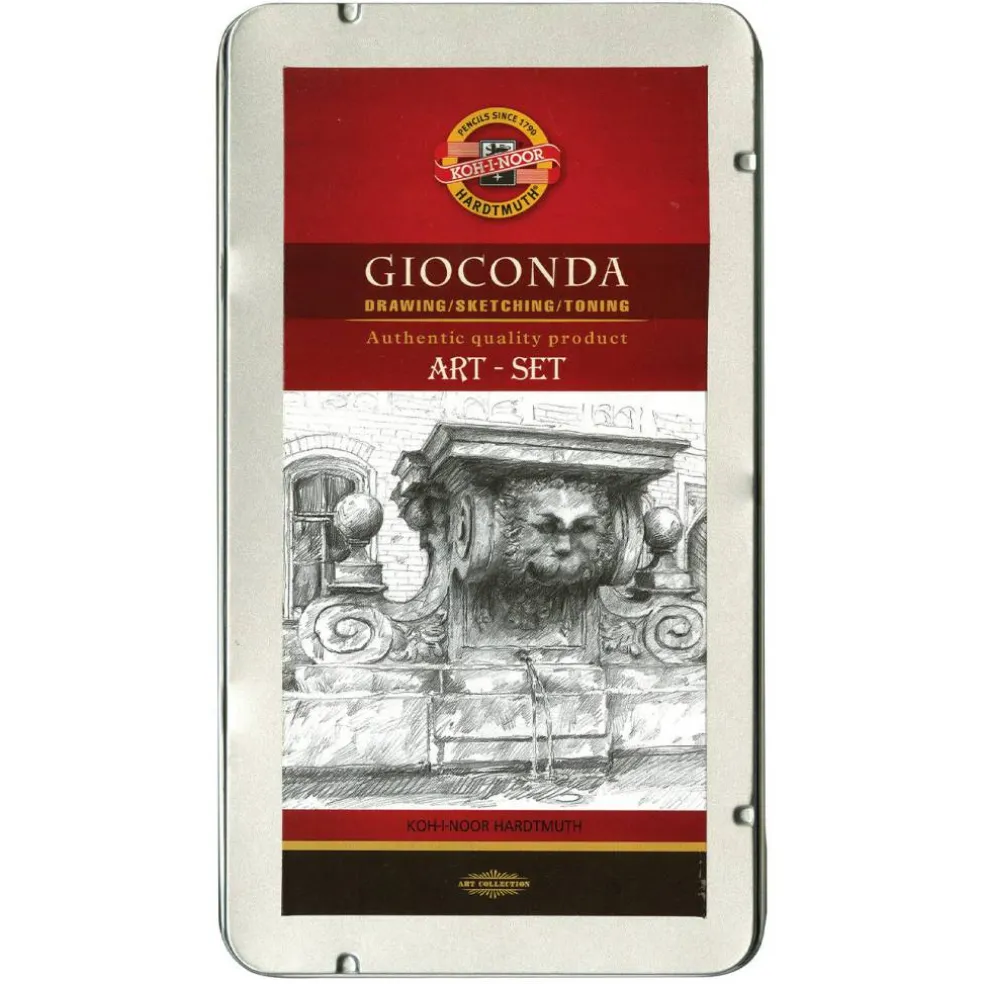 Koh-I-Noor Gioconda 11-Piece Artist Set, Packed in Tin