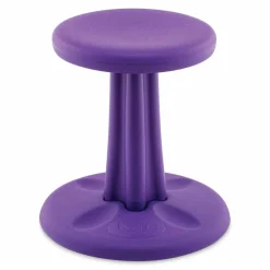 Kore Kids Wobble Stool - Purple, 14" Tall