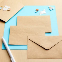 Kraft Fold Cards & Envelopes by Recollections™, 4.25