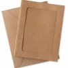 Kraft Frame Cards & Envelopes by Recollections™, 4.25" x 5.5"