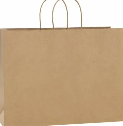 Kraft Paper Bag Party Shopping Gift Bags Retail Merchandise with Handles