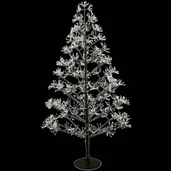 Kurt Adler 5-Foot Pre-Lit Warm White LED Silhouette Fairy Tree