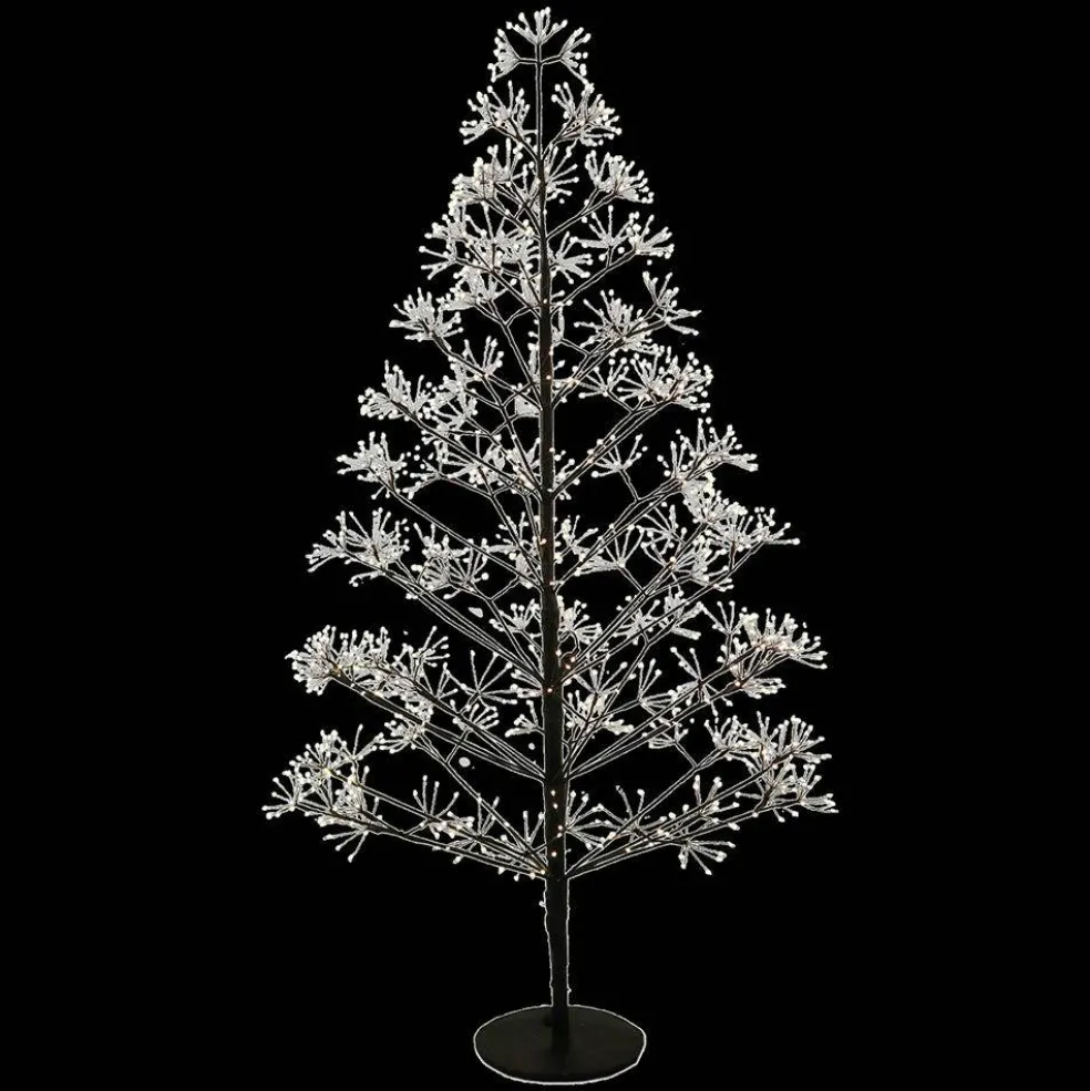 Kurt Adler 5-Foot Pre-Lit Warm White LED Silhouette Fairy Tree