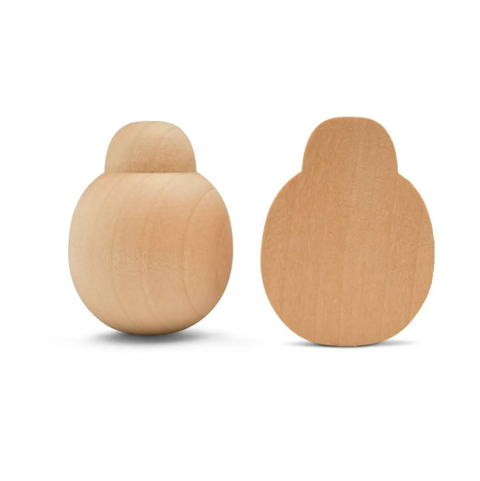 Ladybugs or Bees, Multiple Sizes Available, Unfinished Wood Pieces for Crafts and Decor | Woodpeckers