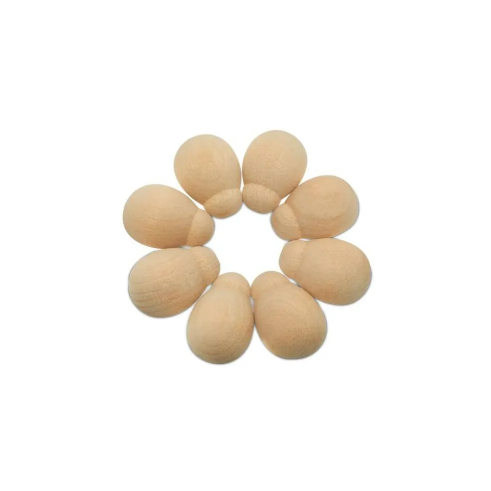 Ladybugs or Bees, Multiple Sizes Available, Unfinished Wood Pieces for Crafts and Decor | Woodpeckers