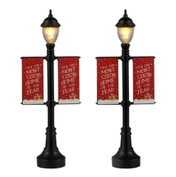 Lamp Post Banners - Lemax