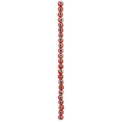 Lampwork Glass Round Evil Eye Beads, 8mm by Bead Landing™