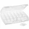 Large Adjustable Compartment Bead Storage Box with Handle by Bead Landing™