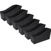 Large Book Bin, Black, Pack of 6