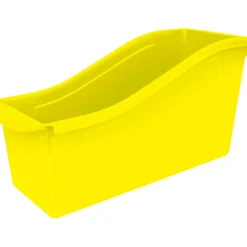 Large Book Bin, Yellow