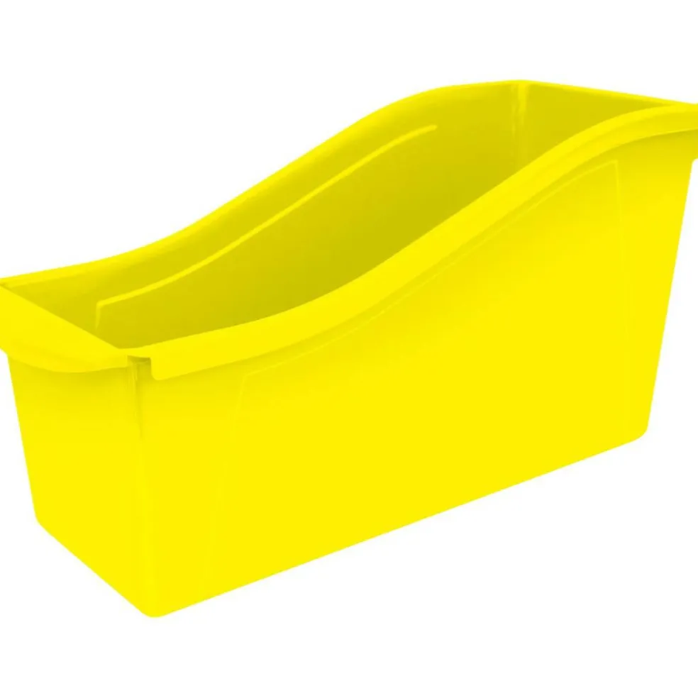 Large Book Bin, Yellow