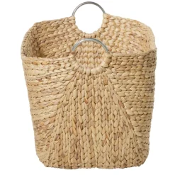 Large Brown Seagrass Contemporary Storage Basket