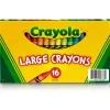 Large Crayons, Classic Colors, 16 Count