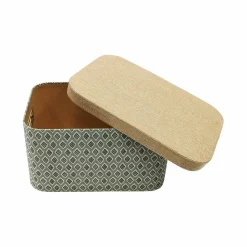 Large Decorative Box with Fabric Lid by Ashland®