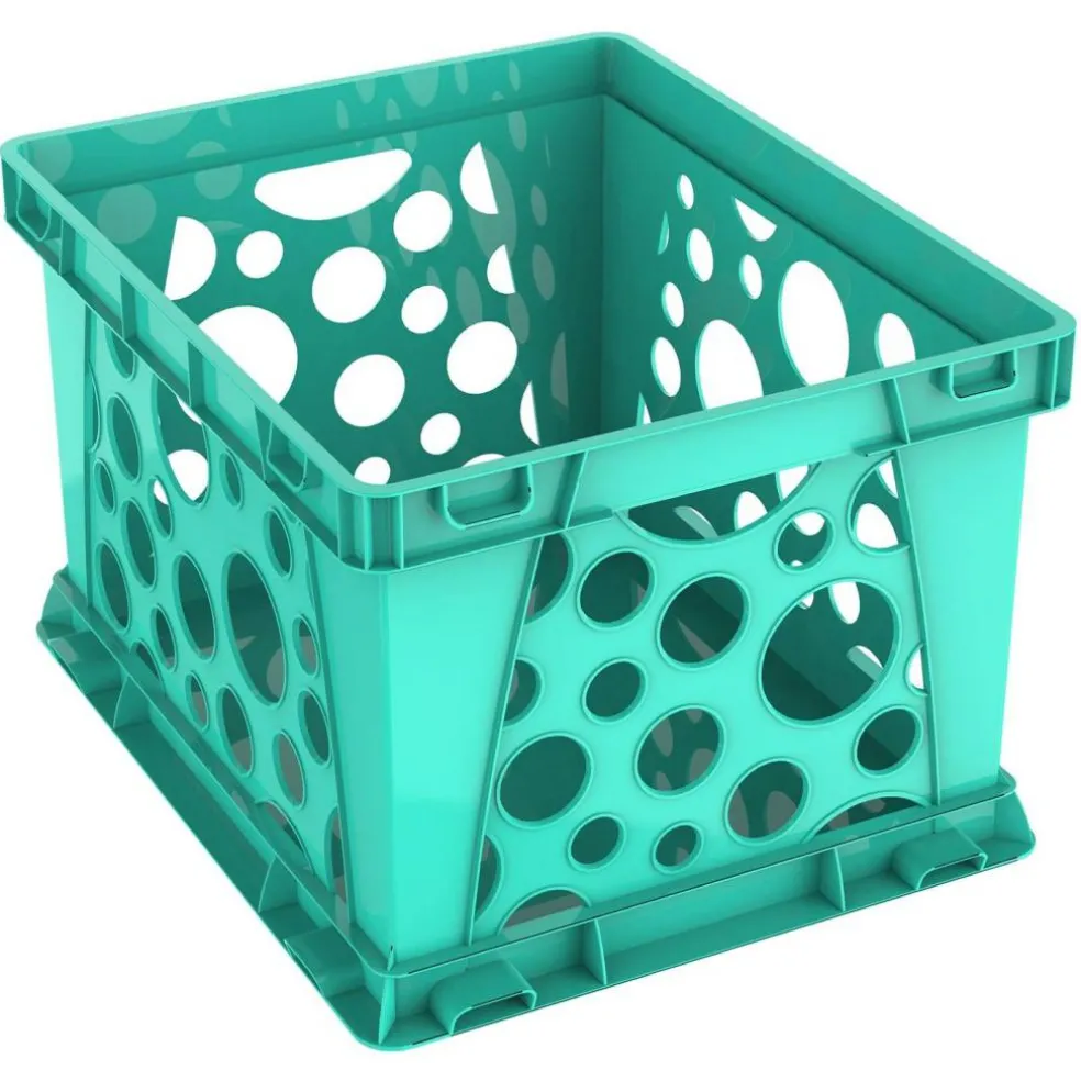 Large File Crate, Teal