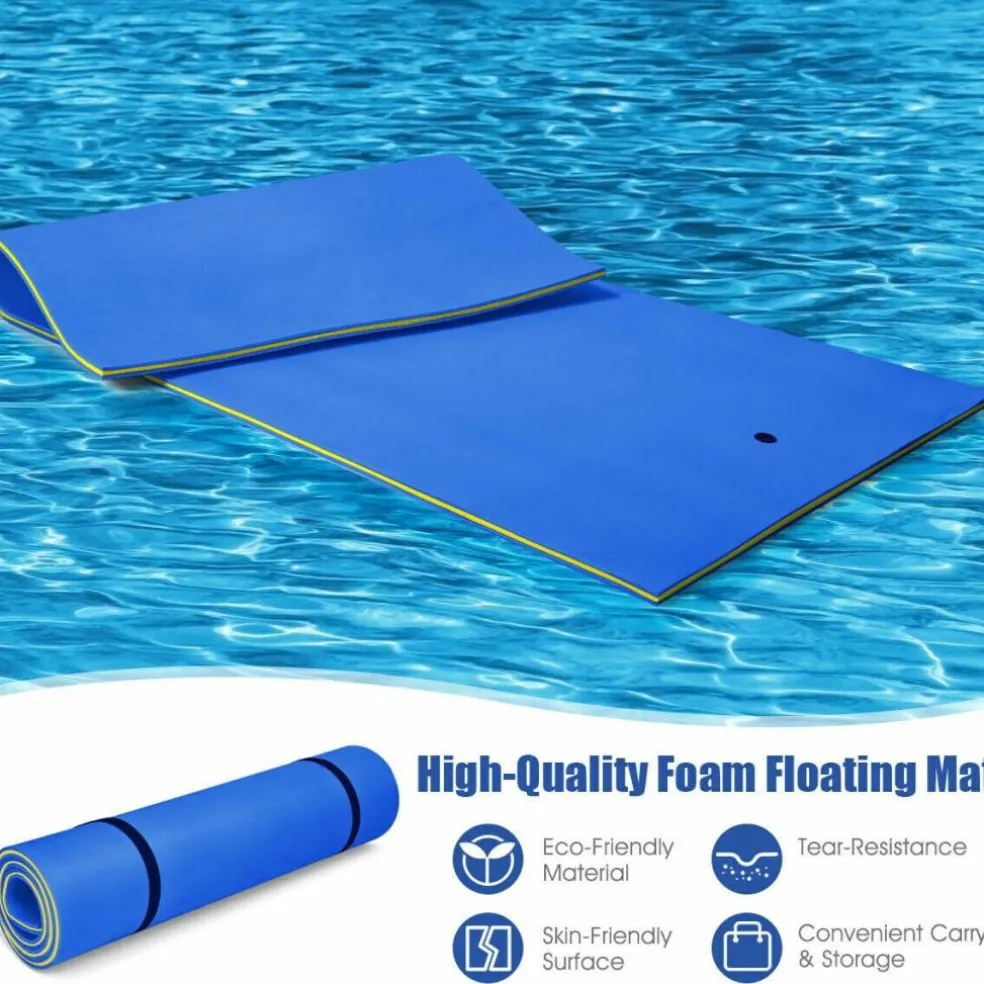 Large Floating Water Mat Rollable XPE Foam Water Pad for Lake Pool