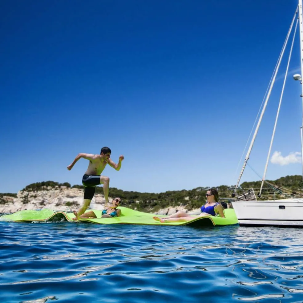 Large Floating Water Mat Rollable XPE Foam Water Pad for Lake Pool